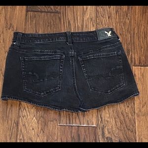 American Eagle Black Jean Shorts